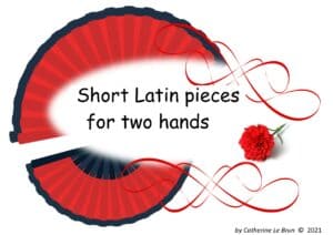 Short Latin pieces for two hands COVER