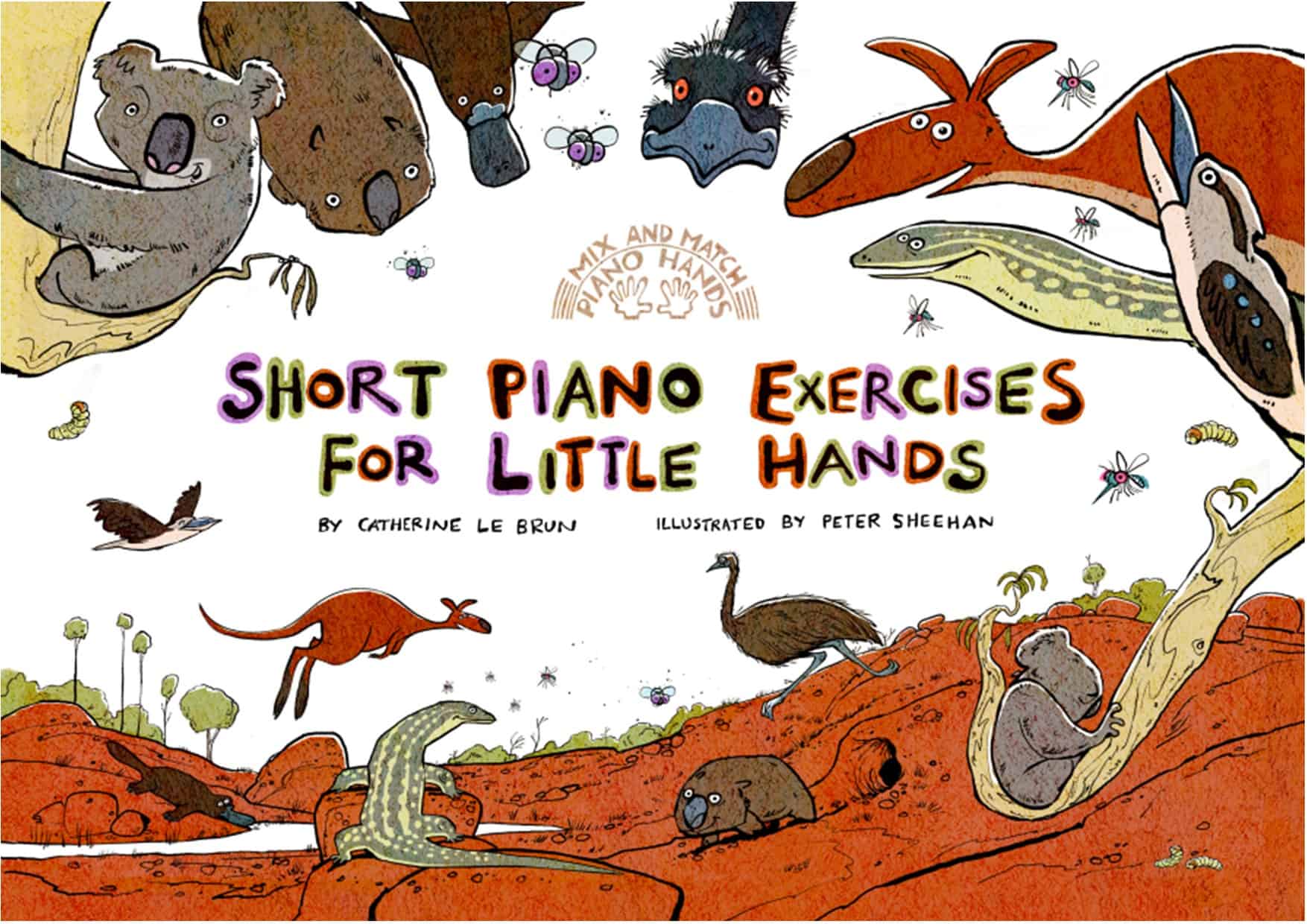 Cover image of Short Piano Exercises For Little Hands